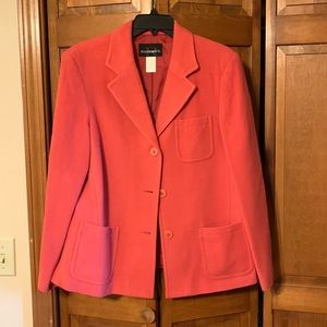 Requirements size 10 wool and viscose lined blazer